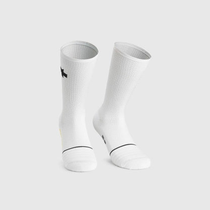 Meias ASSOS EQUIPE SPRING FALL P1 Branco
