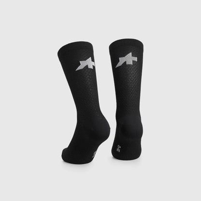 Meias ASSOS SPRING FALL P3 Preto