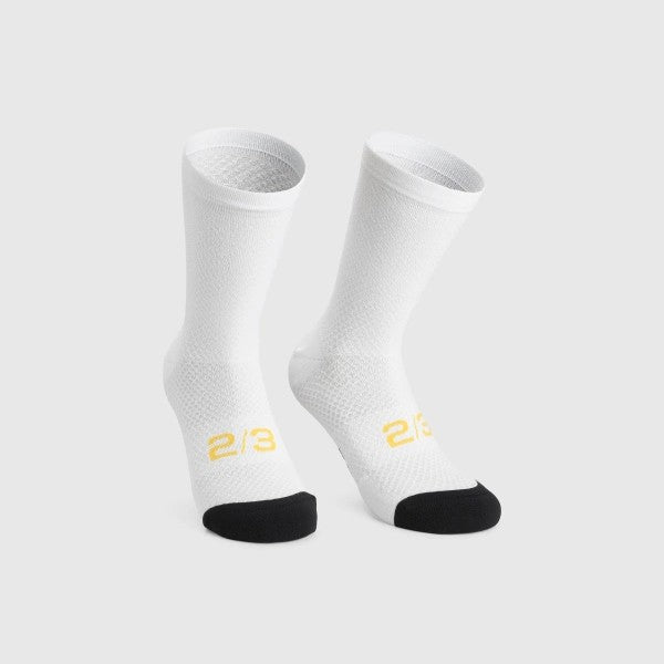 Meias ASSOS SPRING FALL P3 Branco