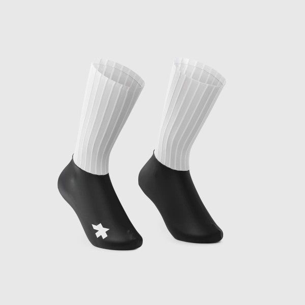 ASSOS RSR BOLIDE S11 Capa para sapatos Branco