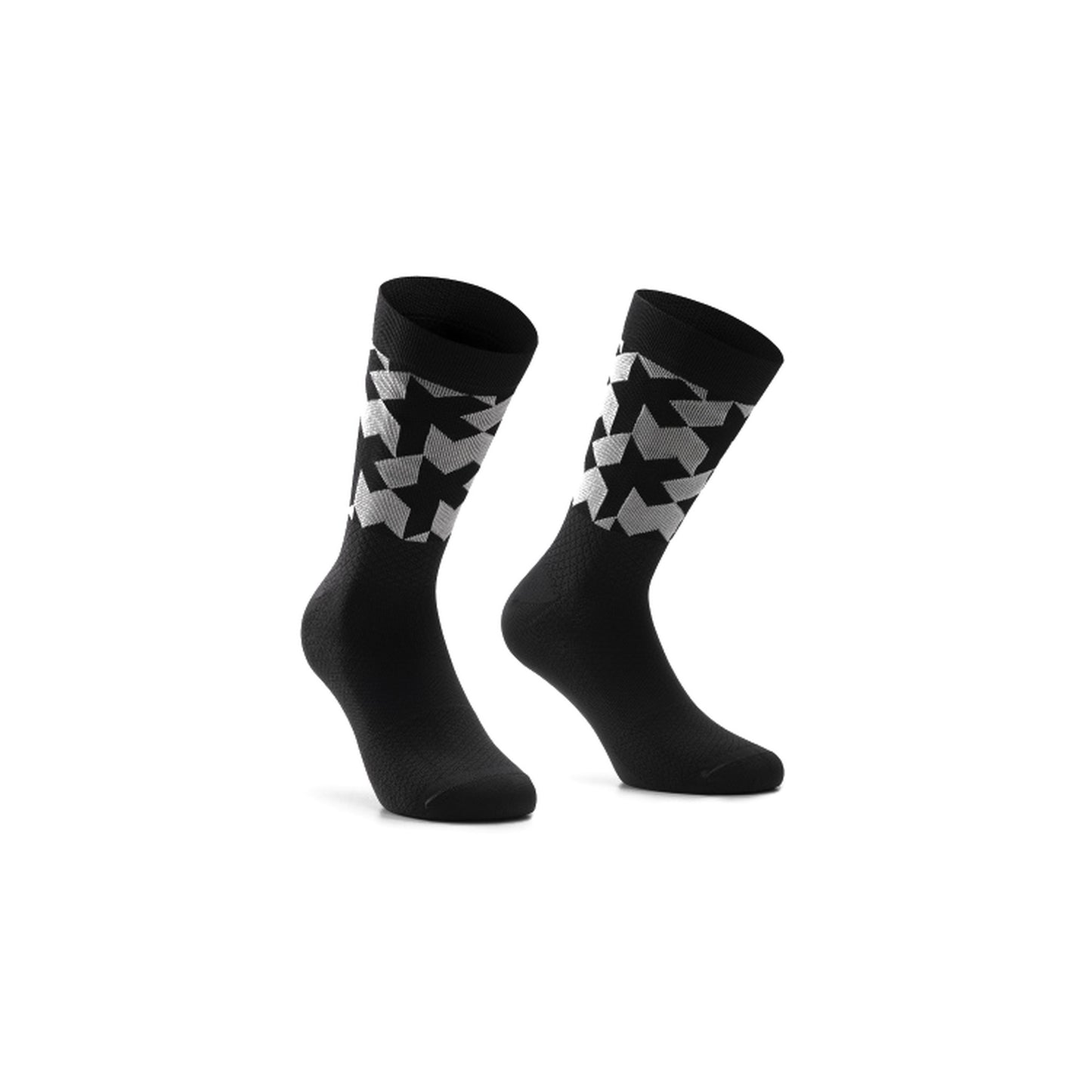 Meias ASSOS MONOGRAM EVO Preto