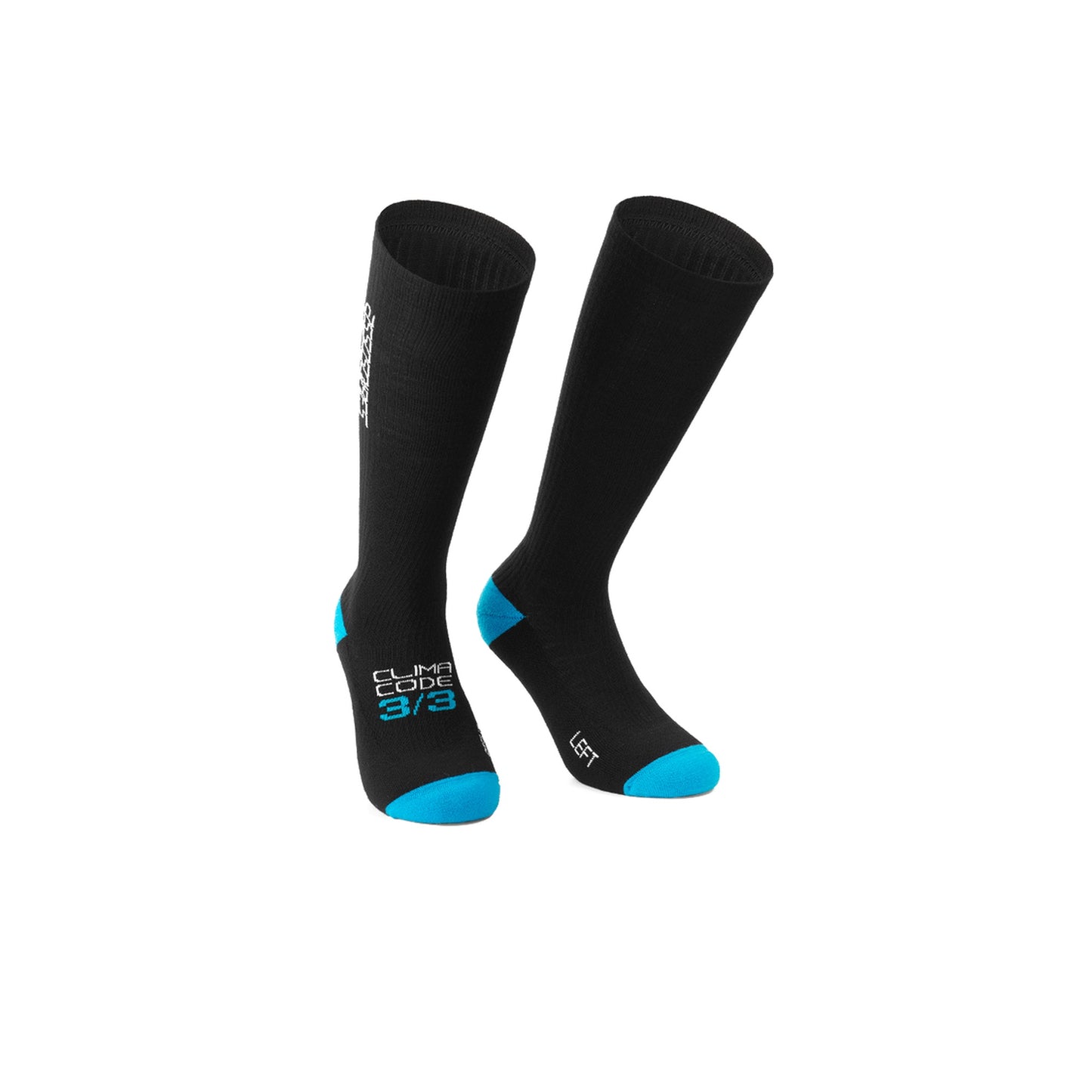Meias ASSOS ULTRAZ WINTER FUGU Preto