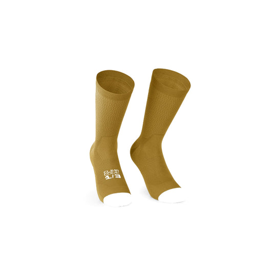 Meias ASSOS ENDURANCE S11 Amarelo Dourado