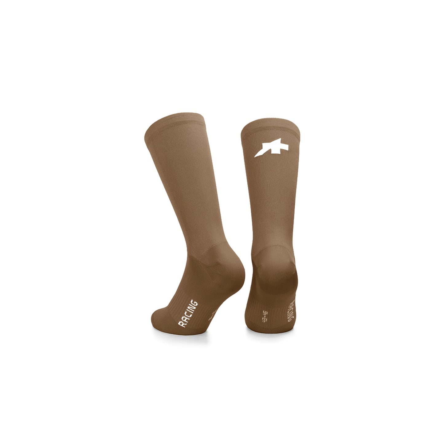 Meias ASSOS RACING S11 Castanho