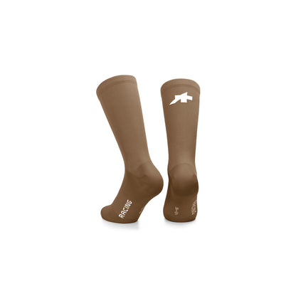 Meias ASSOS RACING S11 Castanho