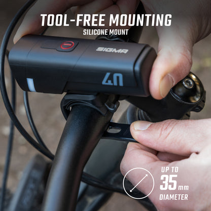 Farol Dianteiro SIGMA AURA 40
