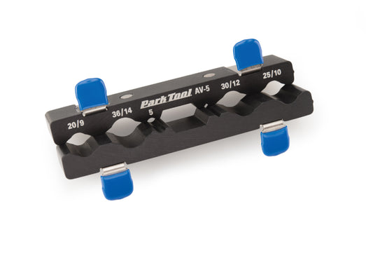 Park Tool AV-5 Mordentes macios para torno, para eixos e cubos