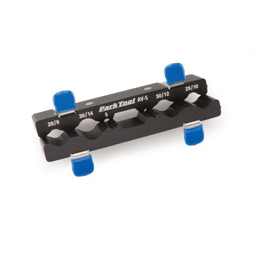 Park Tool AV-5 Mordentes macios para torno, para eixos e cubos
