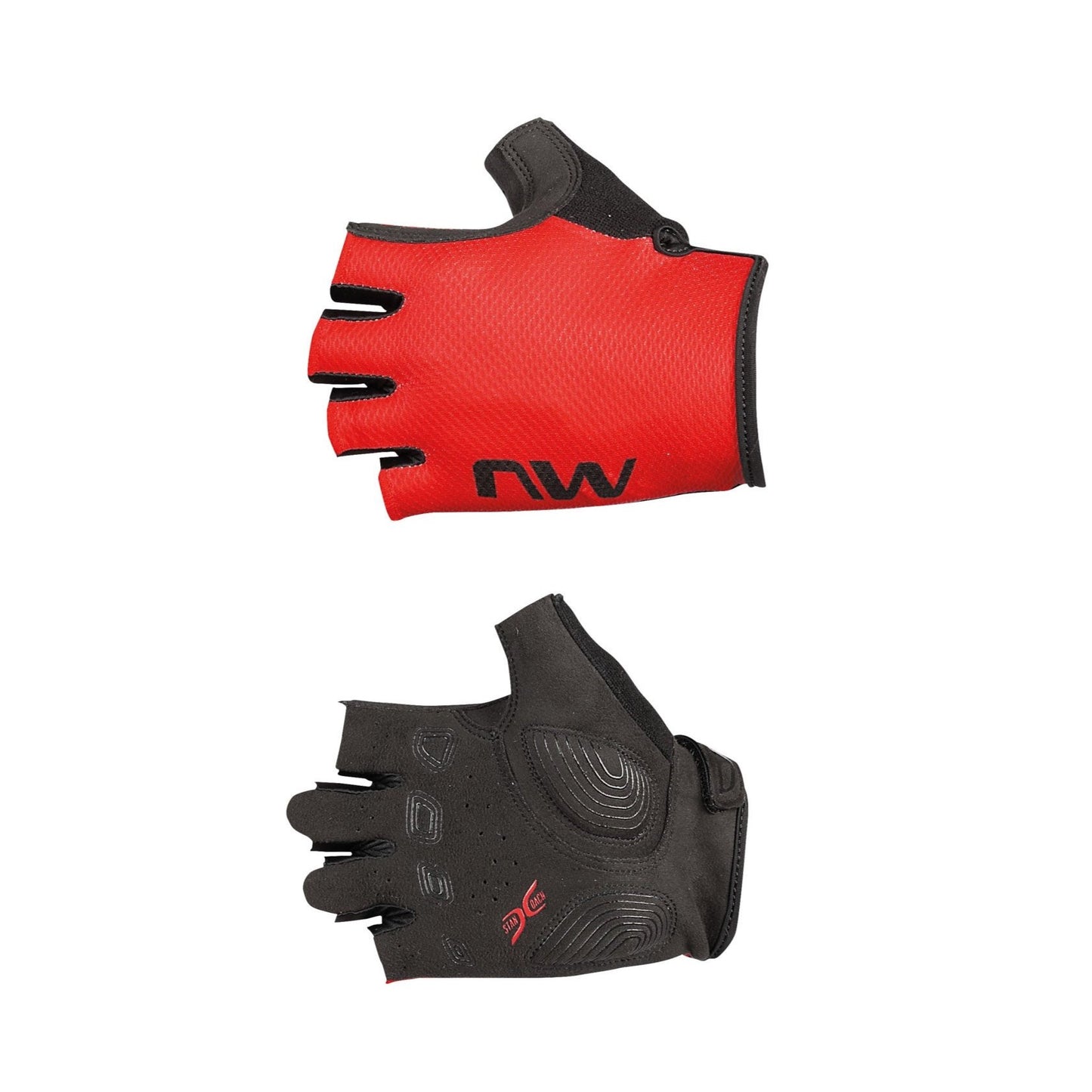 NORTHWAVE ACTIVE Short Gloves Vermelho