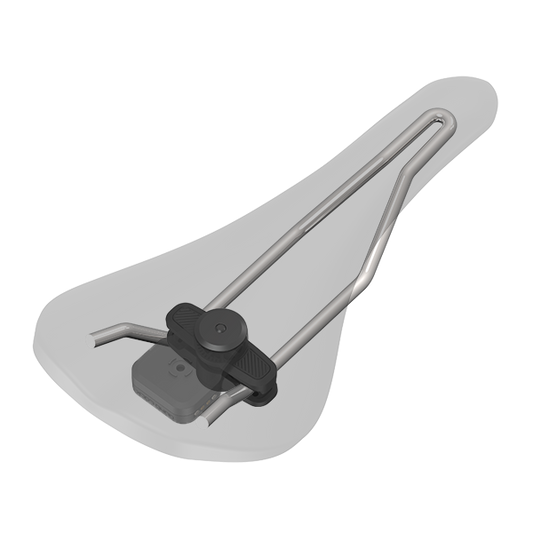 Suporte de fixação sob o selim para alarme e localizador QUADLOCK SADDLE RAIL ADAPTOR