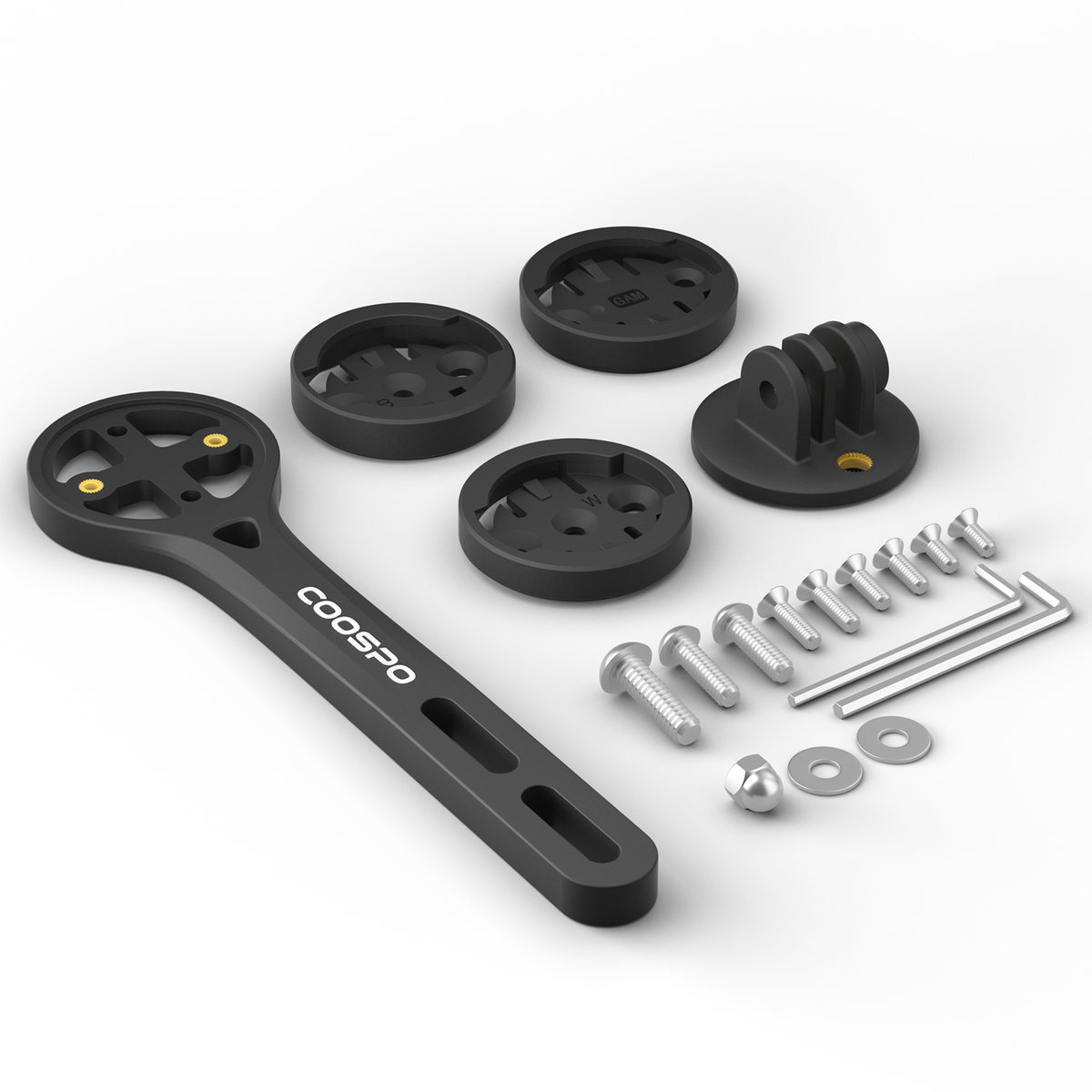 COOSPO BCM-B01 Support Compteur Cintre Courbé