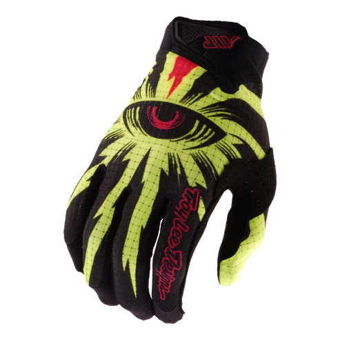 Luvas TROY LEE DESIGNS AIR CYCLOPS Preto/Amarelo