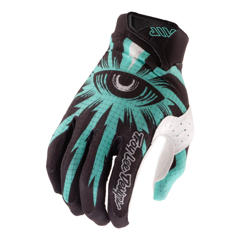 Luvas TROY LEE DESIGNS AIR CYCLOPS Carbono/Teal Real