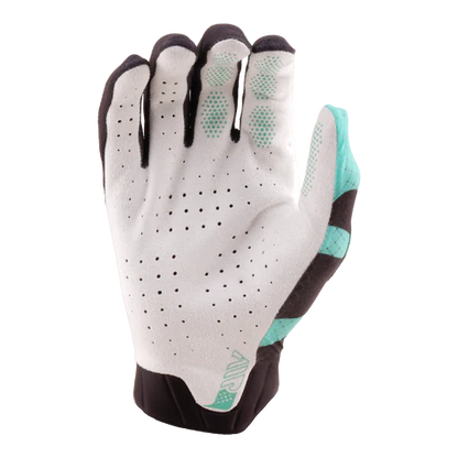 Luvas TROY LEE DESIGNS AIR CYCLOPS Carbon/Real Teal