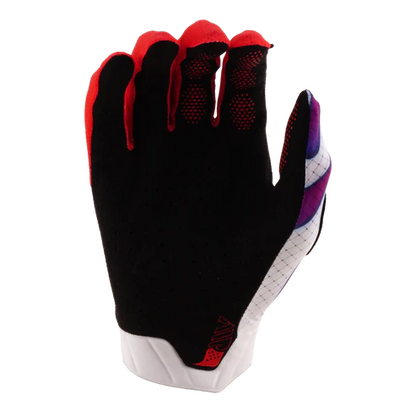 Luvas TROY LEE DESIGNS AIR OVERSPRAY Branco/Violeta