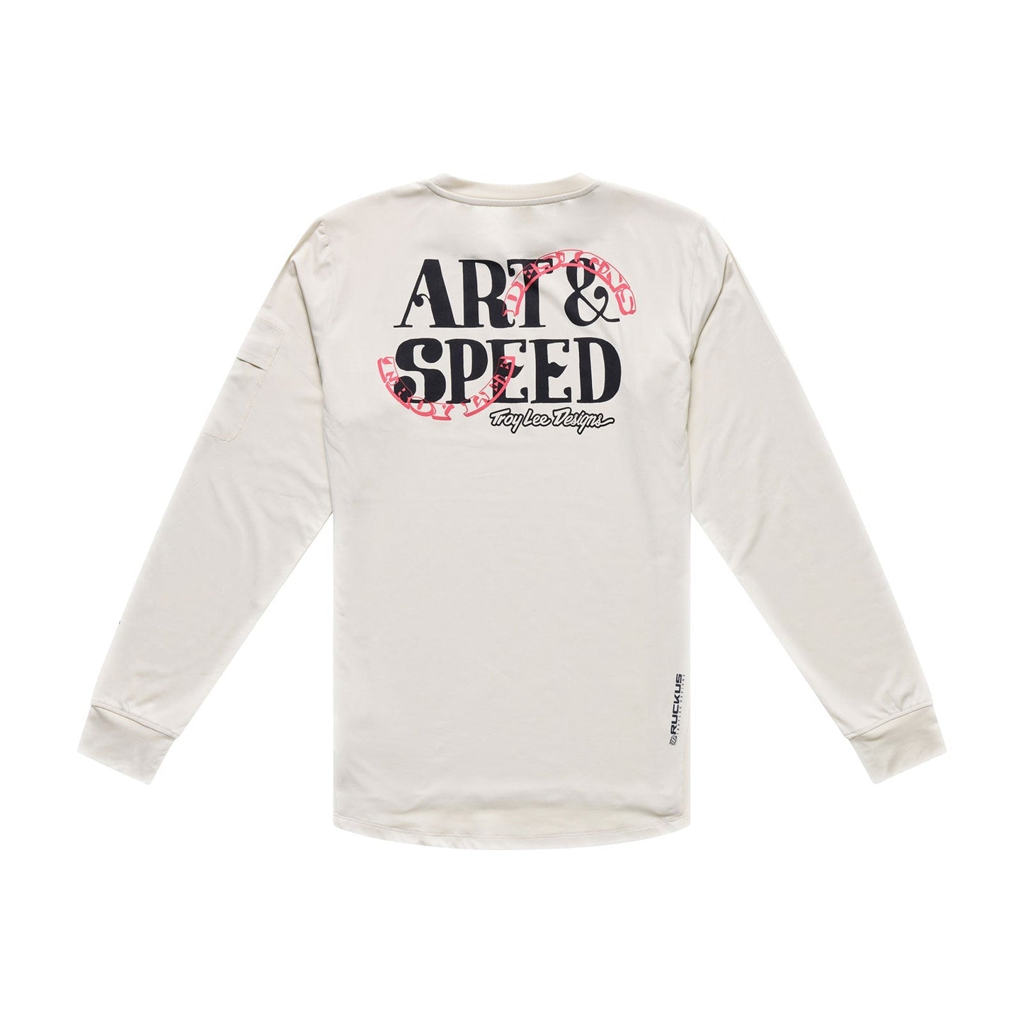 TROY LEE DESIGNS RUCKUS RIDE ART ET SPEED Camisola de manga comprida em pedra-pomes