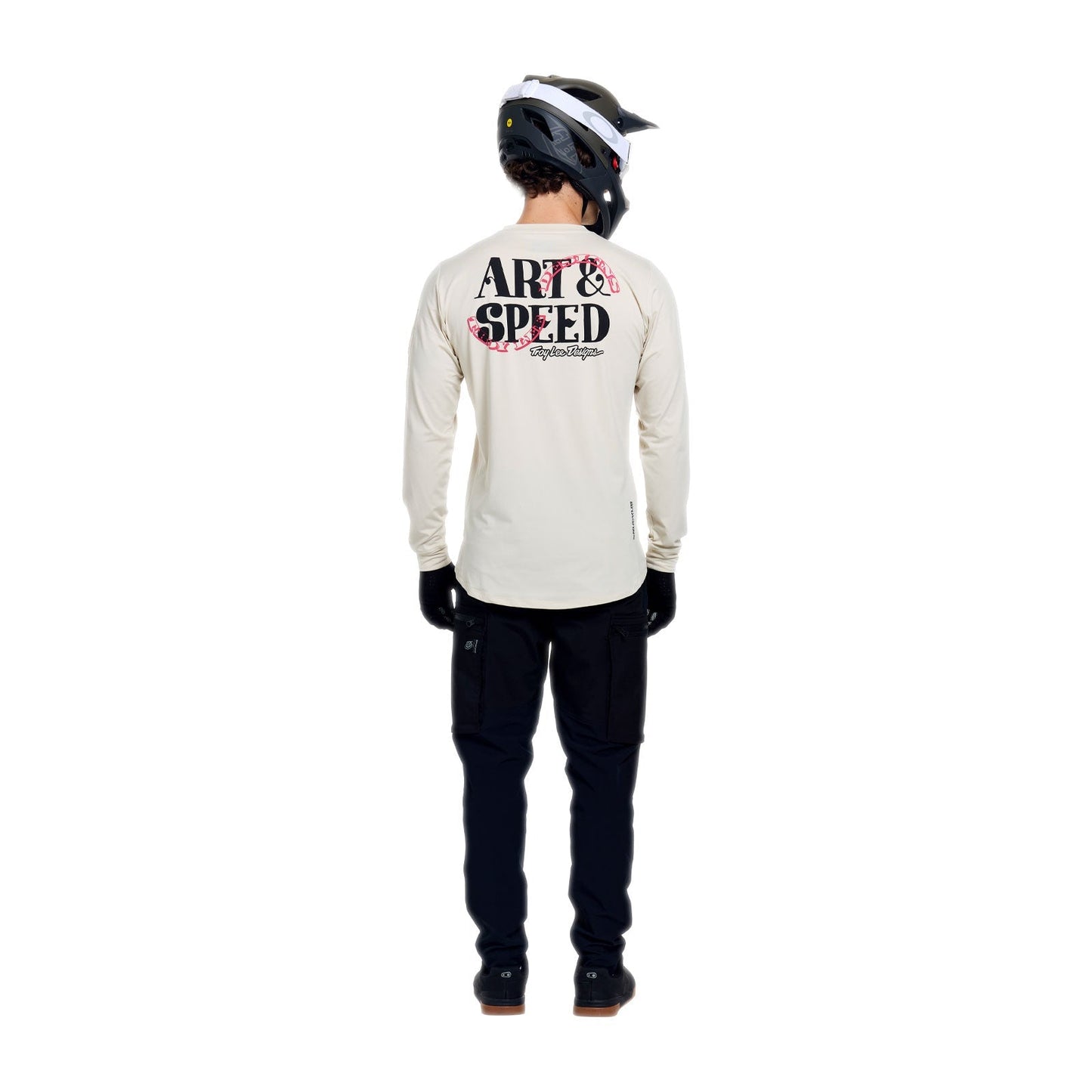 TROY LEE DESIGNS RUCKUS RIDE ART ET SPEED Camisola de manga comprida em pedra-pomes