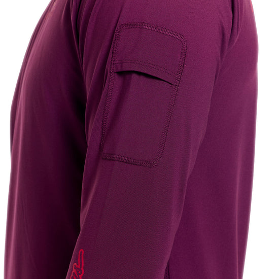 TROY LEE DESIGNS RUCKUS RIDE LOCKDOWN Camisola de manga comprida Sangria