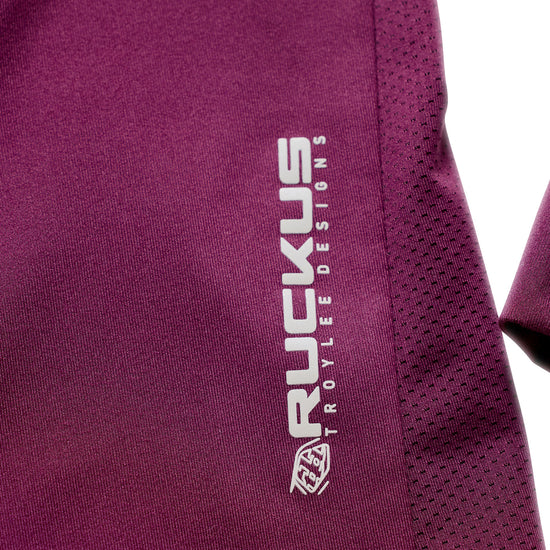 TROY LEE DESIGNS RUCKUS RIDE LOCKDOWN Camisola de manga comprida Sangria