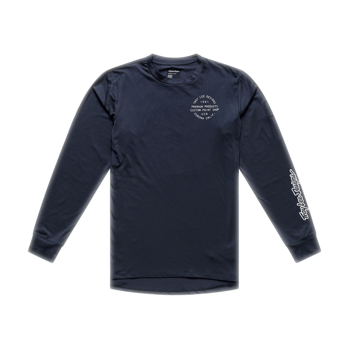 TROY LEE DESIGNS RUCKUS RIDE PRESSED Camisola de manga comprida em carbono