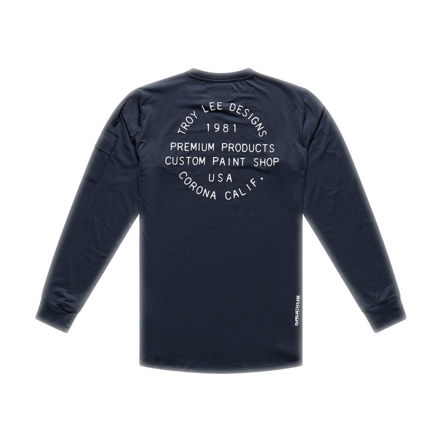 TROY LEE DESIGNS RUCKUS RIDE PRESSED Camisola de manga comprida em carbono