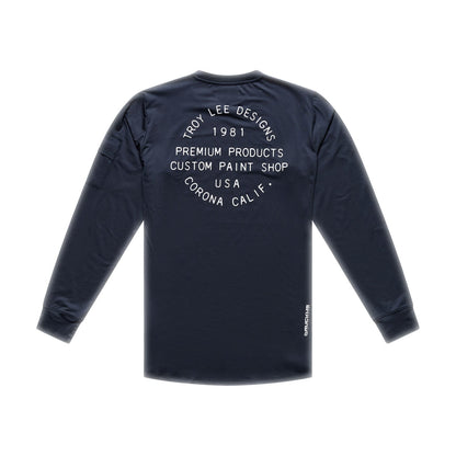 Maillot TROY LEE DESIGNS RUCKUS RIDE PRESSED Mangas Compridas Carbon