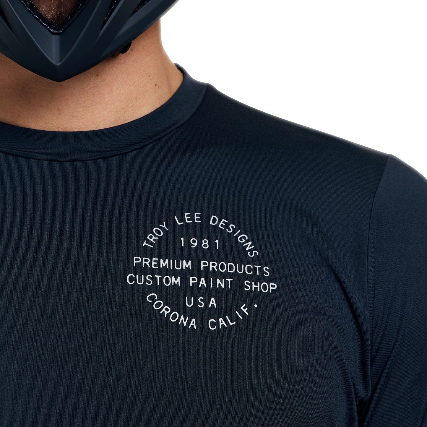 TROY LEE DESIGNS RUCKUS RIDE PRESSED Camisola de manga comprida em carbono