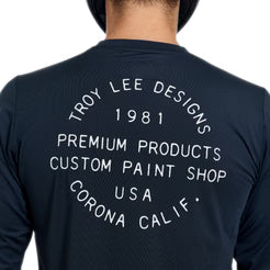 TROY LEE DESIGNS RUCKUS RIDE PRESSED Camisola de manga comprida em carbono