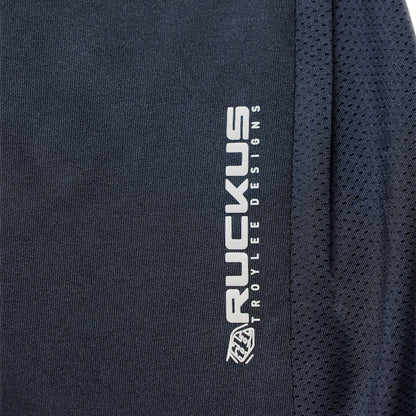 Maillot TROY LEE DESIGNS RUCKUS RIDE PRESSED Mangas Compridas Carbon