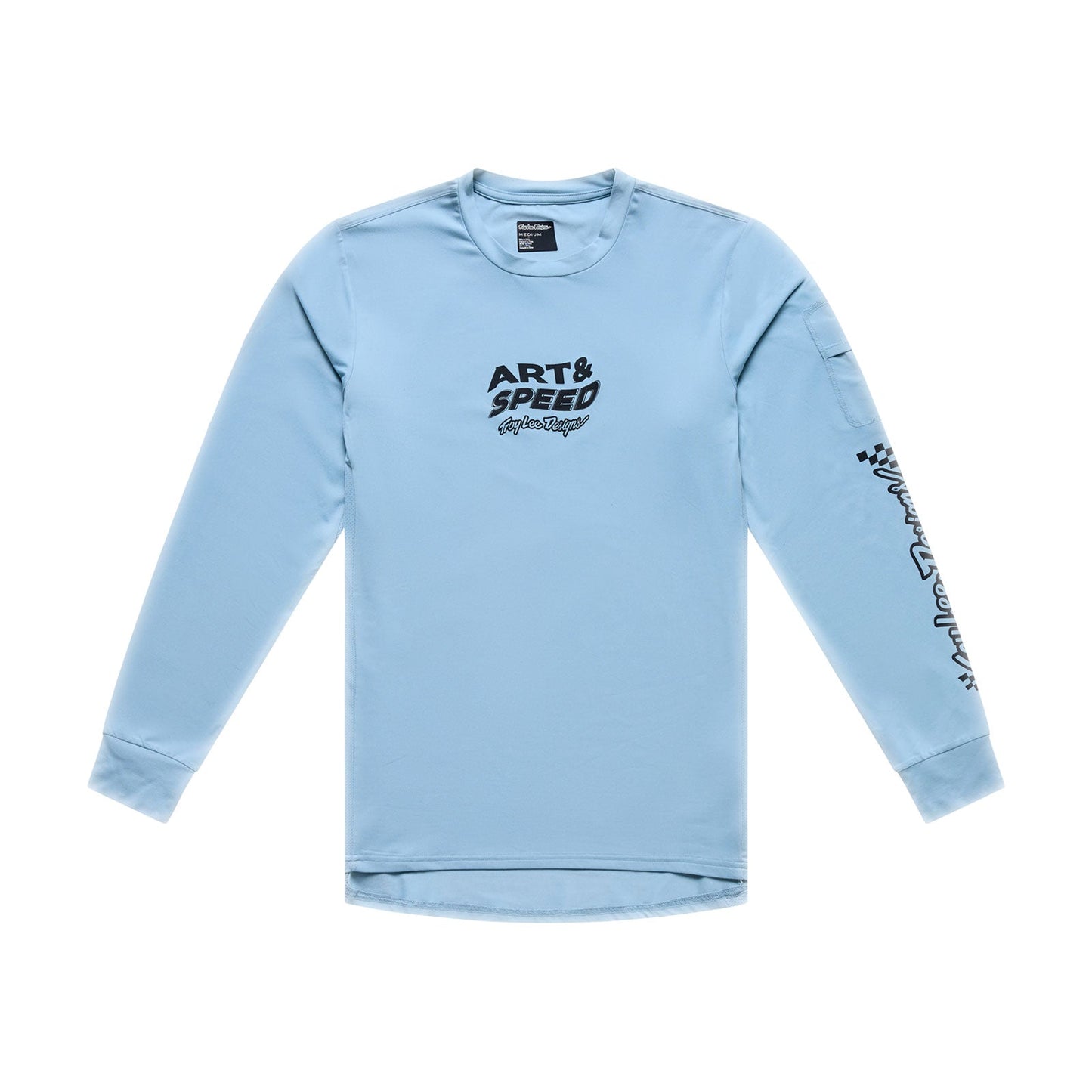 TROY LEE DESIGNS RUCKUS RIDE WAVES Camisola de manga comprida azul
