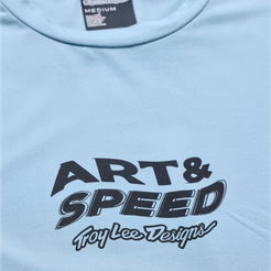 TROY LEE DESIGNS RUCKUS RIDE WAVES Camisola de manga comprida azul