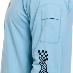 TROY LEE DESIGNS RUCKUS RIDE WAVES Camisola de manga comprida azul