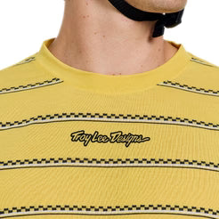 TROY LEE DESIGNSSKYLINE FAKIE RIDE Jersey Manga comprida Amarelo