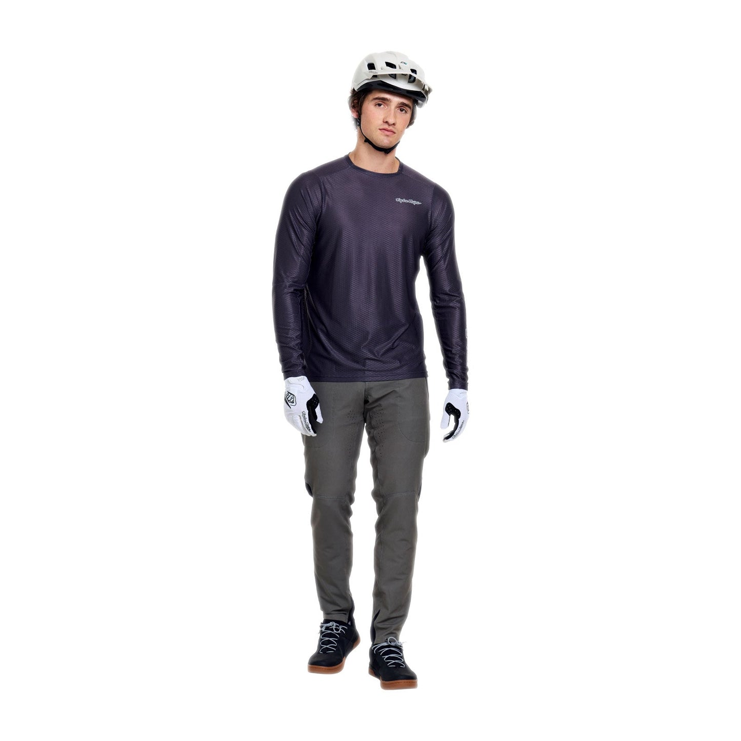 TROY LEE DESIGNS SKYLINE PRO AIR MONO Camisola de manga comprida Carbono