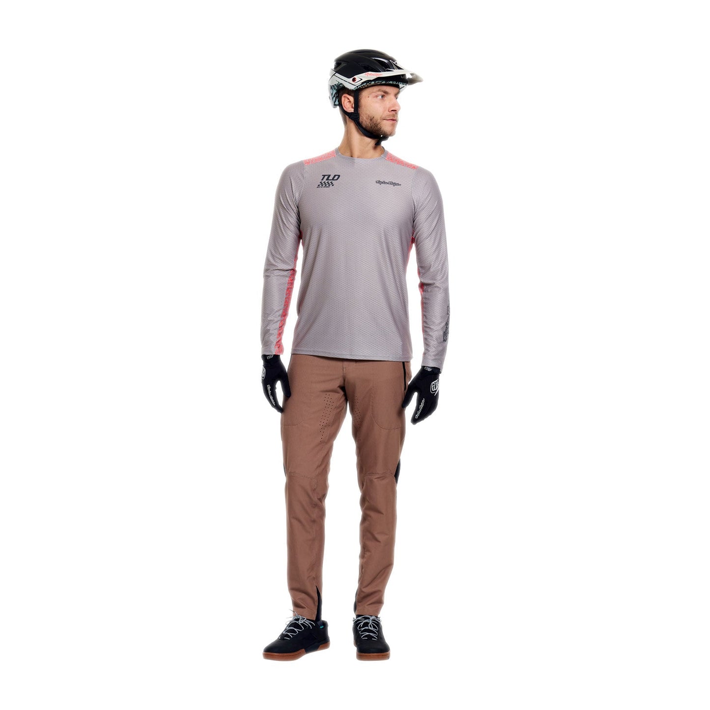 Camisola de manga comprida TROY LEE DESIGNS SKYLINE PRO AIR RIDGELINE Pedra