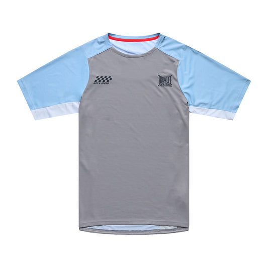 Camisola de manga curta TROY LEE DESIGNS SKYLINE PRO FANGS ARMY Cáqui