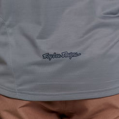 Camisola de manga curta TROY LEE DESIGNS SKYLINE PRO FANKS ARMY Cáqui