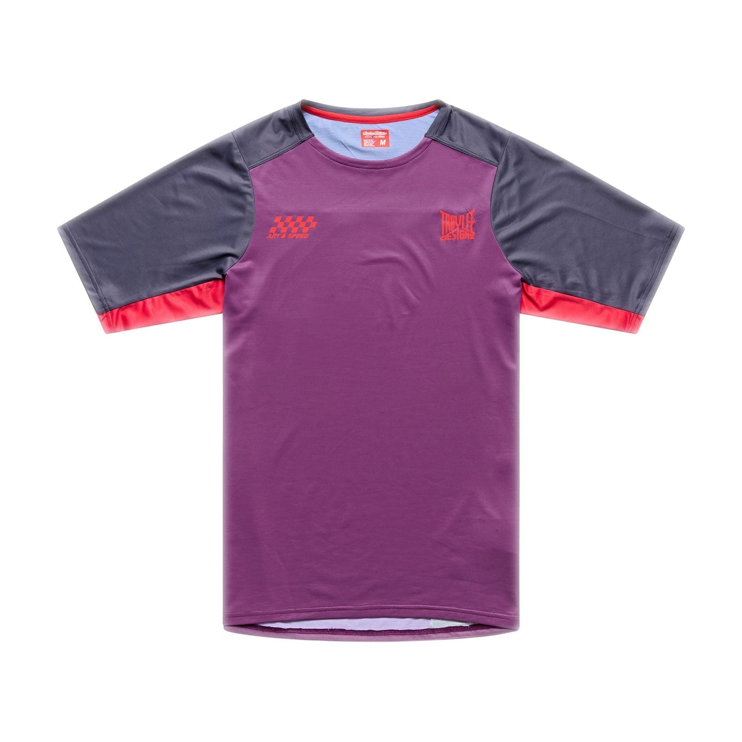 TROY LEE DESIGNS SKYLINE PRO FANGS ARMY Camisola de manga curta Sangria
