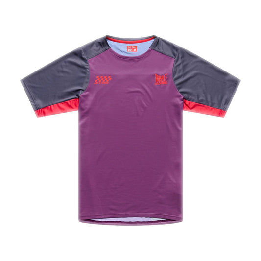 TROY LEE DESIGNS SKYLINE PRO FANGS ARMY Camisola de manga curta Sangria