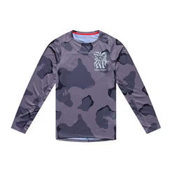 TROY LEE DESIGNS SKYLINE PRO FLOW CAMO Camisola de manga comprida Carbono