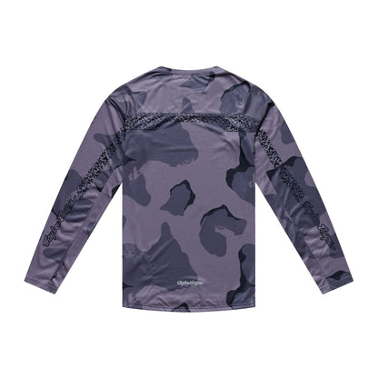 Maillot TROY LEE DESIGNS SKYLINE PRO FLOW CAMO Mangas Compridas Carbon