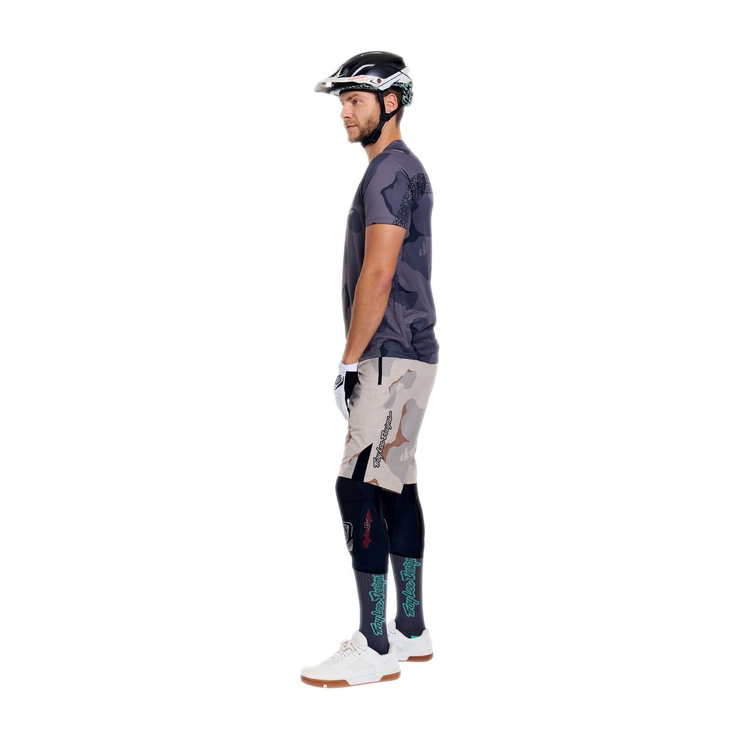 TROY LEE DESIGNS SKYLINE PRO FLOW CAMO Camisola de manga curta Carbono