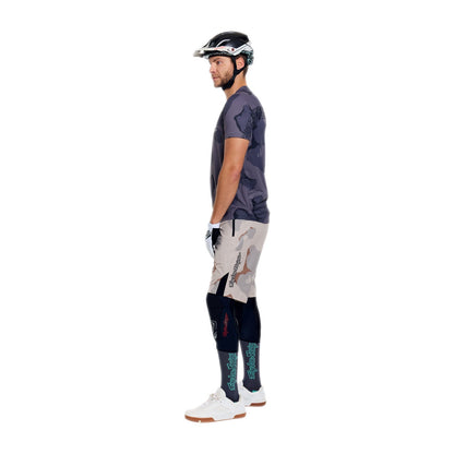 Maillot TROY LEE DESIGNS SKYLINE PRO FLOW CAMO Mangas Curtas Carbon