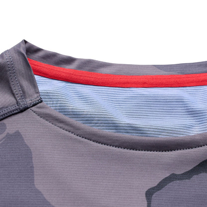 Maillot TROY LEE DESIGNS SKYLINE PRO FLOW CAMO Mangas Curtas Carbon
