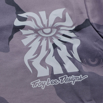 Maillot TROY LEE DESIGNS SKYLINE PRO FLOW CAMO Mangas Curtas Carbon