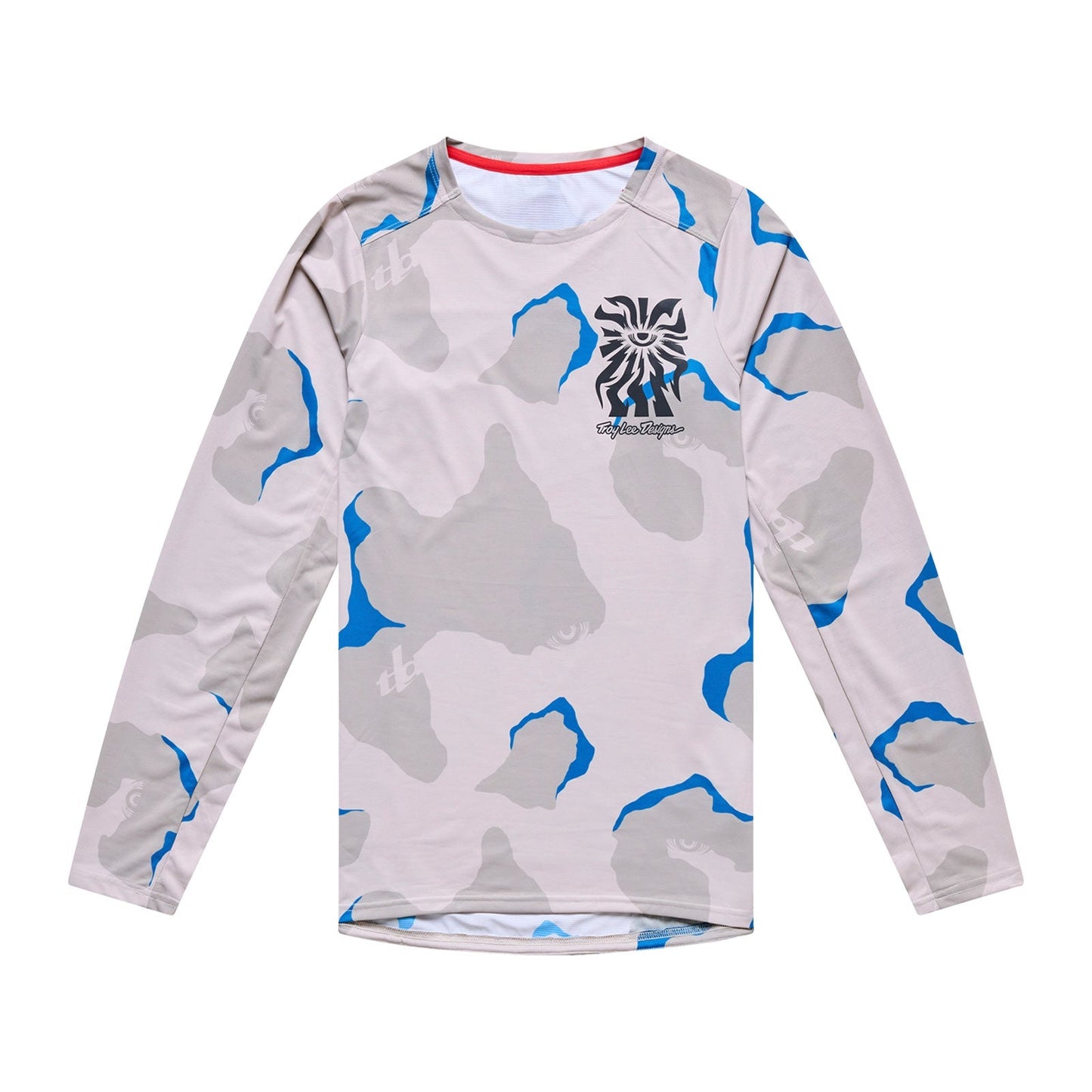 TROY LEE DESIGNS SKYLINE PRO FLOW CAMO Camisola de manga comprida em pedra-pomes