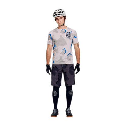 Maillot TROY LEE DESIGNS SKYLINE PRO FLOW CAMO Mangas Curtas Pumice