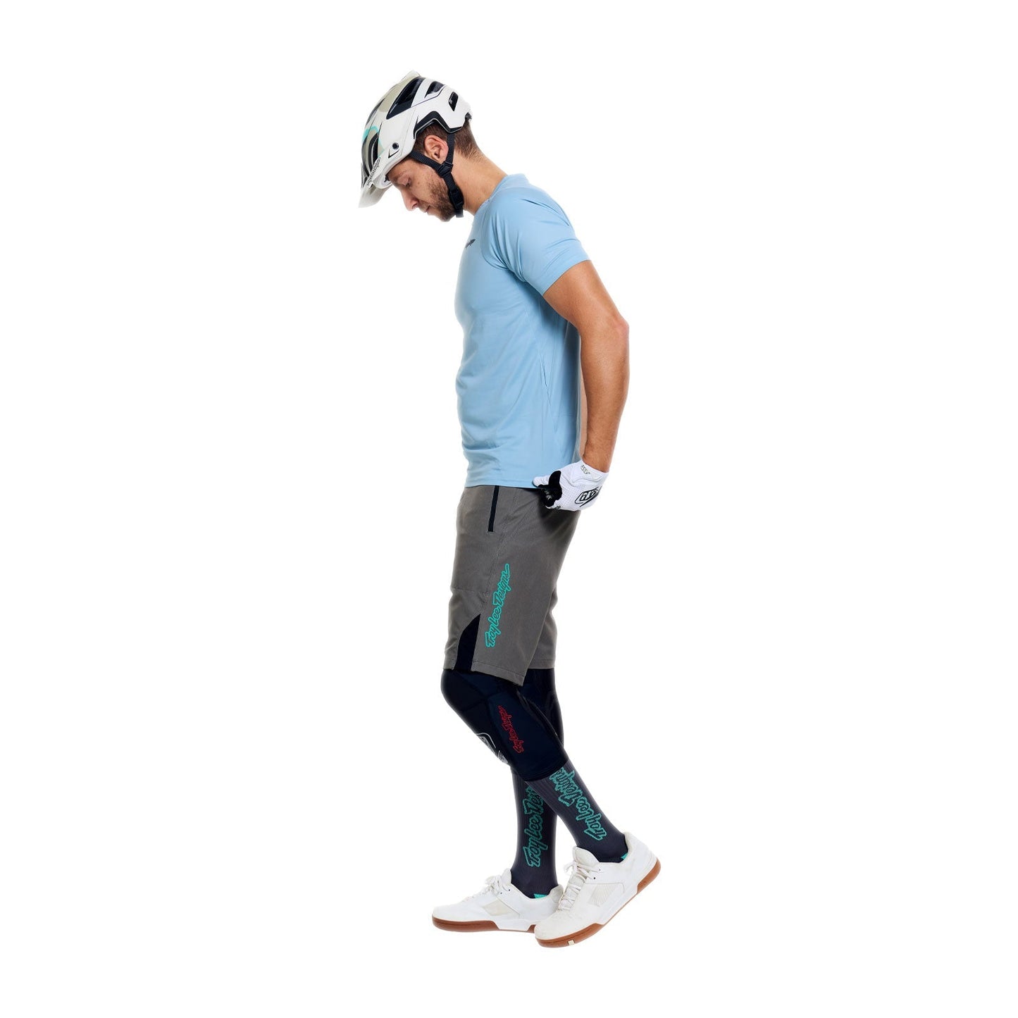 TROY LEE DESIGNS SKYLINE PRO MONO Calções cáqui com forro BN3TH