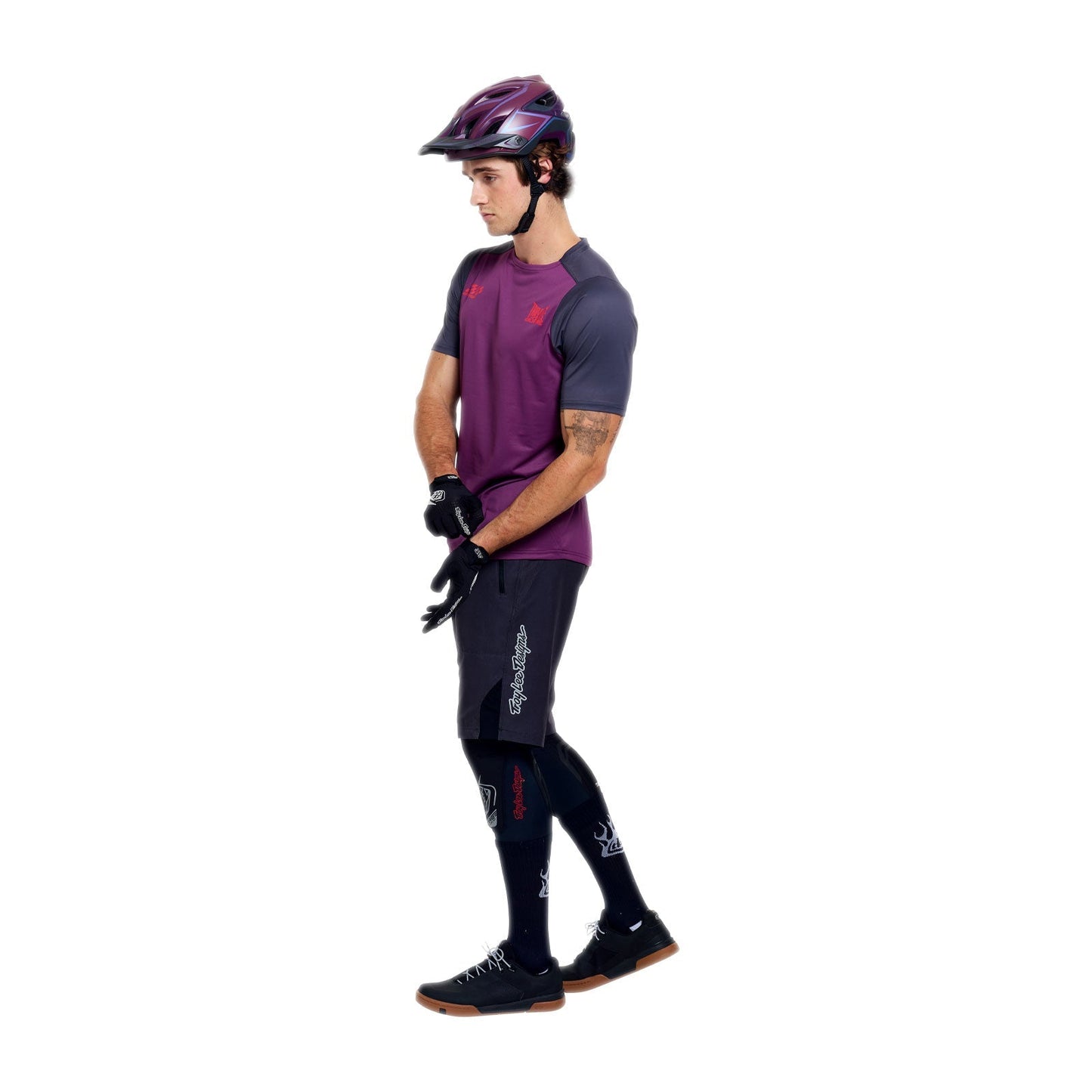 TROY LEE DESIGNS Calções de carbono SKYLINE PRO MONO com forro BN3TH