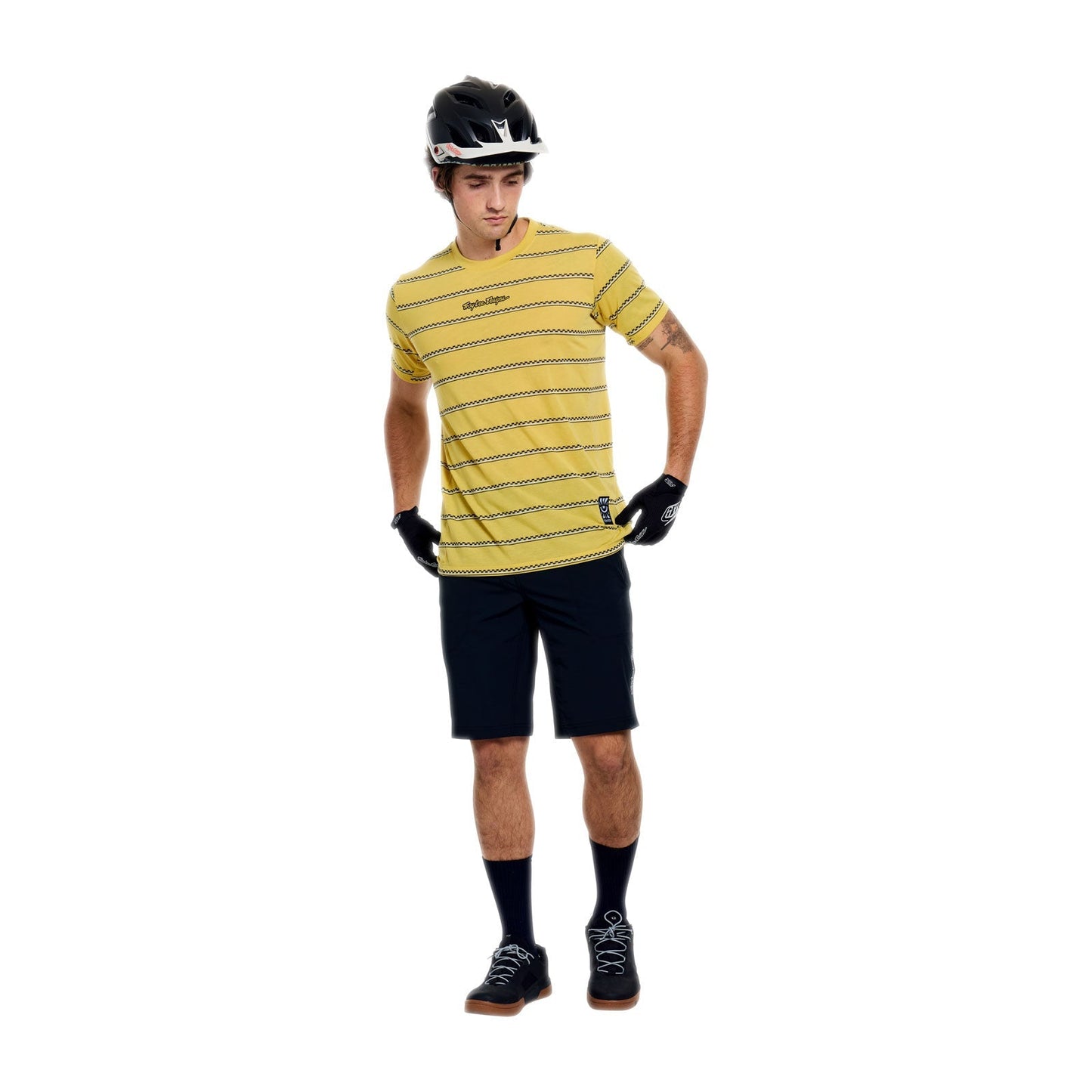 TROY LEE DESIGNS SKYLINE FAKIE RIDE Camisola manga curta amarela